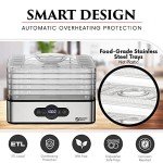 Adjustable Digital Food Dehydrator with 5 Trays