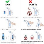 Portable Handheld Clothes Steamer for Travel