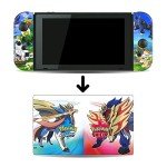 Sword and Shield Skin for Nintendo Switch Console