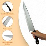 Realistic 17.5" Fake Kitchen Knife Costume Prop