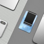 Carbon Fiber Money Clip Wallet for Travel