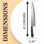 Realistic 17.5" Fake Kitchen Knife Costume Prop