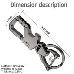 Heavy Duty Keychain Tool Opener with Keyrings