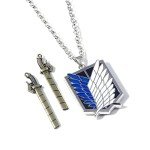 AOT Wings of Freedom Pendant Necklace for Fans