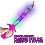 Light Up Shark Sword Toys for Kids - 2 Pack