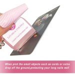 Nail Tip Grabber Set with Card Puller Keychain