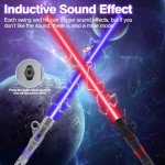 Gianby LED Light Up Saber Set for Kids