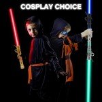 Gianby LED Light Up Saber Set for Kids