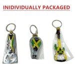Jamaica Keychain Set: Opener, Clipper & Guitar
