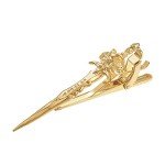 Vintage Gold Sword Tie Clip for Men