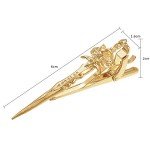 Vintage Gold Sword Tie Clip for Men