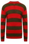 Kids Halloween Striped Kruger Sweater Costume Top