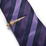 Vintage Gold Sword Tie Clip for Men