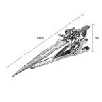 Funny Silver Sword Tie Clip for Men
