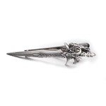 Funny Silver Sword Tie Clip for Men