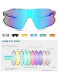 Kids Baseball Sunglasses - Lightweight UV400 Shades