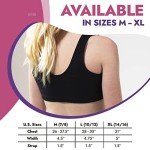 3-Pack Girls' Racerback Sports Bras, Light Support
