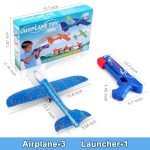 3 Pack LED Foam Glider Airplane Launchers