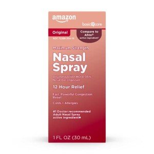 Maximum Strength Nasal Spray for Congestion Relief