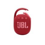 JBL Clip 4: Portable Waterproof Bluetooth Speaker (Red)