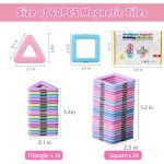 Magnetic Building Blocks for Kids Ages 3-8