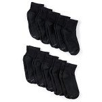 Hanes Women's 10-Pack Ankle Fashion Liner Socks