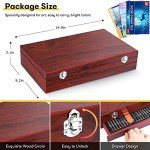 150-Pack Deluxe Wooden Art Supplies Set