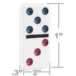 Spin Master Games, Cardinal Classics Double Nine Dominoes Set in Storage Tin, Dominoes for Kids, Classic Game, Dominoes for Adults and Kids Ages 8 and Up