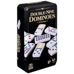 Spin Master Games, Cardinal Classics Double Nine Dominoes Set in Storage Tin, Dominoes for Kids, Classic Game, Dominoes for Adults and Kids Ages 8 and Up