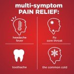 Amazon Basic Care Children's Pain Reliever & Fever Reducer, Acetaminophen 160 mg per 5 mL Oral Suspension Liquid, Dye-Free Cherry Flavor, 4 fl oz (Pack of 1)