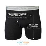 Gildan Men's Underwear Boxer Briefs, Multipack, Black/Charcoal/Sport Grey (5-Pack), Medium