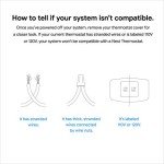 Google Nest Thermostat - Smart Thermostat for Home - Programmable Wifi Thermostat - Snow,1.07"D x 3.31"W x 3.31"H