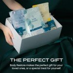 Body Restore Bath Bombs Aromatherapy 15 Pack - Christmas Gifts for Women, Stocking Stuffers, Birthday Gifts for Mom, White Elephant Gift, Travel Essentials - Lavender Shower Steamers