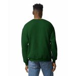 Gildan Adult Fleece Crewneck Sweatshirt, Style G18000, Multipack, Forest Green (1-Pack), Large