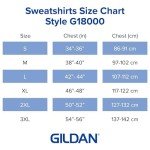 Gildan Adult Fleece Crewneck Sweatshirt, Style G18000, Multipack, Forest Green (1-Pack), Large