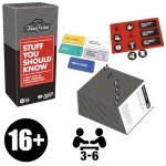 Hasbro Gaming Trivial Pursuit Game: Stuff You Should Know Edition, Trivia Questions Inspired by The Stuff You Should Know Podcast, Game for Ages 16 and Up