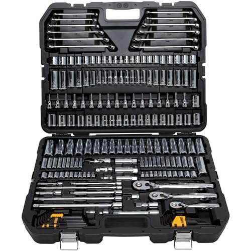 DEWALT Mechanics Tools Kit & Socket Set, 204-Piece