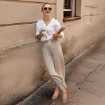 IDIFU Women's Candy Dress Mary Jane Shoes Low Block Heels Closed Round Toe Office Work Church Wedding Pumps (Dark Nude Pu, 6 M US)