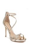 Jewel Badgley Mischka Galen Platform Glitter Evening Shoe
