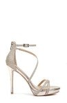 Jewel Badgley Mischka Galen Platform Glitter Evening Shoe