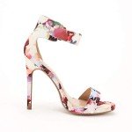 DREAM PAIRS Women's Elegantee Floral Fashion Stiletto Heel Evening Party Dress Sandals Shoes Size 5 US