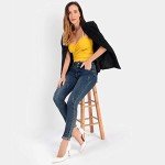 JENN ARDOR Stiletto High Heel Shoes for Women: Pointed, Closed Toe Classic Slip On Dress Pumps (9, White)