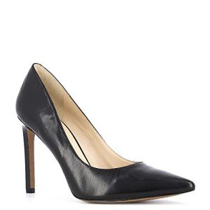 Nine West Women's Tatiana Pump, Black Leather, 7