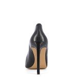 Nine West Women's Tatiana Pump, Black Leather, 7