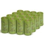 240 Count 13” x 9”Dog Waste Bags Rolls, Leakproof Strong & Sturdy Bags for Dogs, Doggie Bags Cats Litter Bags,Trash Bags for Doggy Pets