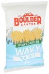 BOULDER CANYON Wavy Classic Sea Salt Potato Chips, 5.5 OZ