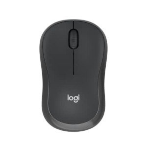Logitech M240 Silent Bluetooth Mouse, Wireless, Compact, Portable, Smooth Tracking, 18-Month Battery, for Windows, macOS, ChromeOS, Compatible with PC, Mac, Laptop, Tablets - Graphite
