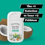 Poo-Pourri Before-You-Go Toilet Spray, Beach Bum, 1 Fl Oz Pocket Travel Size - Coconut, Orchid and Toasted Praline