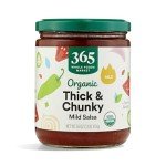 365 By Whole Foods Market, Organic Thick & Chunky Mild Salsa, 16 Ounce