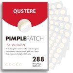 QUSTERE Pimple Patches for Face, Hydrocolloid Acne Patches, Cute Round Shape Zit Covers, Spot Stickers with Tea Tree, Salicylic Acid & Cica Oil| 2 Sizes (9mm, 12mm) |288 Count